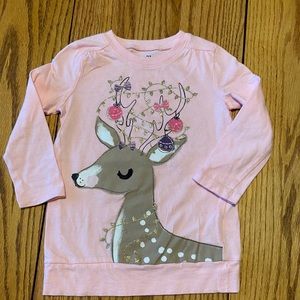 Toddler Girl's Christmas Shirt